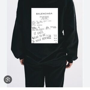 The Mayfair Group Balenciaga Black Hoodie